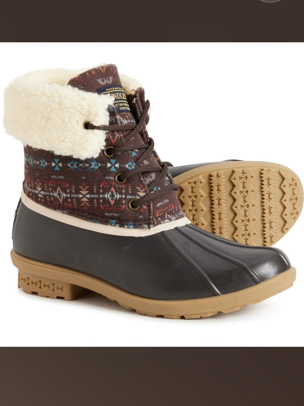 Pendleton's Diamond Peak Mid duck boots